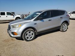 Salvage cars for sale from Copart Amarillo, TX: 2017 Ford Escape S