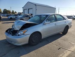 Toyota Camry salvage cars for sale: 2004 Toyota Camry LE