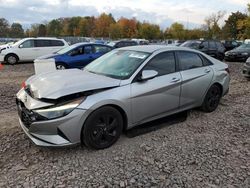 Hyundai Elantra salvage cars for sale: 2021 Hyundai Elantra SEL