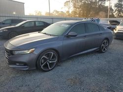 Honda salvage cars for sale: 2019 Honda Accord Sport