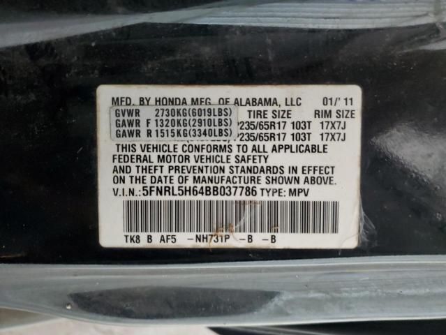 2011 Honda Odyssey EXL