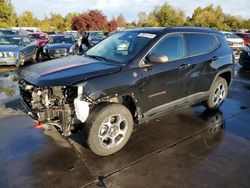 Jeep Compass salvage cars for sale: 2022 Jeep Compass Trailhawk