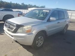 Salvage cars for sale from Copart Windham, ME: 2005 Honda Pilot EXL