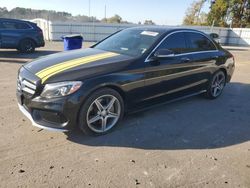 Mercedes-Benz salvage cars for sale: 2015 Mercedes-Benz C 300 4matic