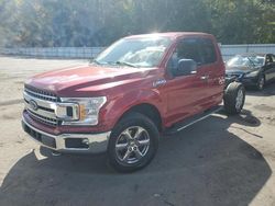 Ford f-150 salvage cars for sale: 2018 Ford F150 Super Cab