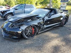 Chevrolet Corvette salvage cars for sale: 2015 Chevrolet Corvette Z06 3LZ