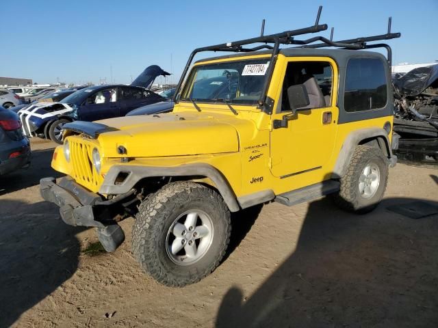 2001 Jeep Wrangler / TJ Sport