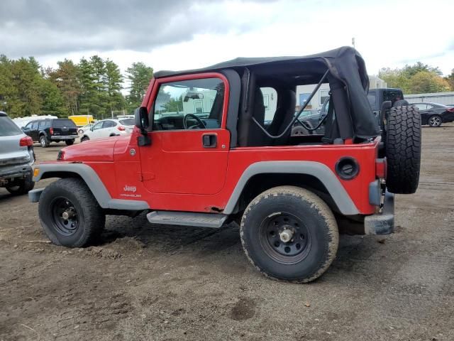 2005 Jeep Wrangler / TJ SE