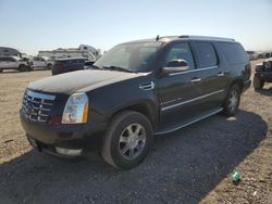 Cadillac Escalade salvage cars for sale: 2008 Cadillac Escalade ESV