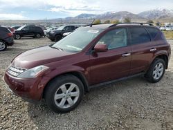 Nissan salvage cars for sale: 2007 Nissan Murano SL