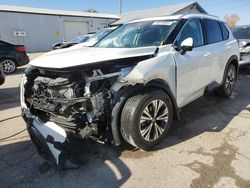 Salvage cars for sale from Copart Pekin, IL: 2021 Nissan Rogue SV