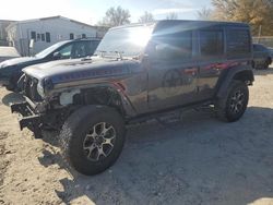 Jeep Wrangler salvage cars for sale: 2020 Jeep Wrangler Unlimited Rubicon