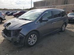 Honda Odyssey exl salvage cars for sale: 2016 Honda Odyssey EXL