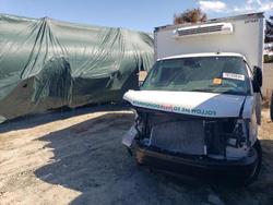 Salvage trucks for sale at Seaford, DE auction: 2019 GMC Savana Cutaway G3500