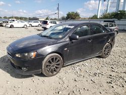 Mitsubishi salvage cars for sale: 2009 Mitsubishi Lancer GTS