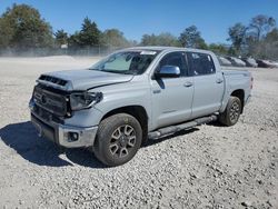 Salvage cars for sale from Copart Madisonville, TN: 2020 Toyota Tundra Crewmax Limited