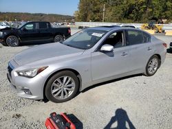 Salvage cars for sale from Copart Concord, NC: 2017 Infiniti Q50 Premium