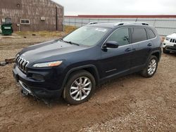 Jeep salvage cars for sale: 2015 Jeep Cherokee Limited