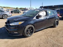 Salvage cars for sale from Copart Colorado Springs, CO: 2017 Ford Focus ST