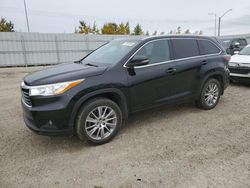 Toyota Highlander salvage cars for sale: 2015 Toyota Highlander XLE