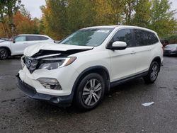 Honda Pilot salvage cars for sale: 2017 Honda Pilot EXL