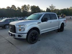 Salvage cars for sale from Copart Gaston, SC: 2017 Ford F150 Supercrew