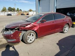 Chrysler 200 salvage cars for sale: 2015 Chrysler 200 Limited