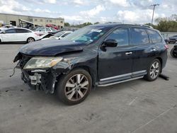 Nissan Pathfinder salvage cars for sale: 2014 Nissan Pathfinder S