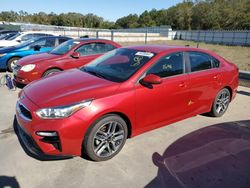 KIA Forte salvage cars for sale: 2019 KIA Forte GT Line