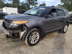 Ford Explorer salvage cars for sale: 2013 Ford Explorer XLT