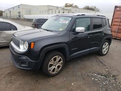 Jeep Renegade salvage cars for sale: 2015 Jeep Renegade Limited