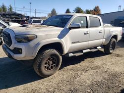 Toyota Tacoma salvage cars for sale: 2018 Toyota Tacoma Double Cab