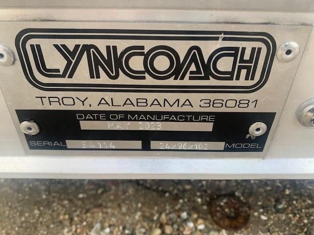 2023 Lyncoach 24 Foot Van Body Takeoff