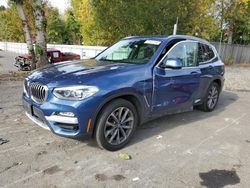 BMW x3 salvage cars for sale: 2018 BMW X3 XDRIVE30I