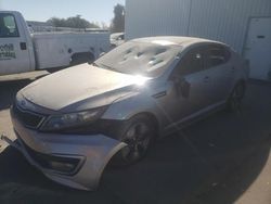 KIA Optima salvage cars for sale: 2011 KIA Optima Hybrid