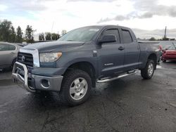 Toyota salvage cars for sale: 2008 Toyota Tundra Double Cab