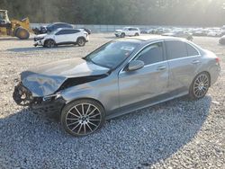 Mercedes-Benz c-Class salvage cars for sale: 2016 Mercedes-Benz C300