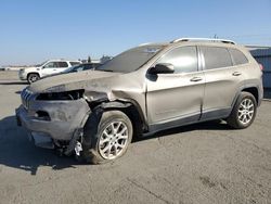 Salvage cars for sale from Copart Bakersfield, CA: 2016 Jeep Cherokee Latitude