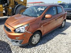 Mitsubishi Mirage salvage cars for sale: 2017 Mitsubishi Mirage ES