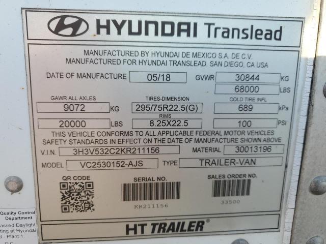 2019 Hyundai Trailers Trailer