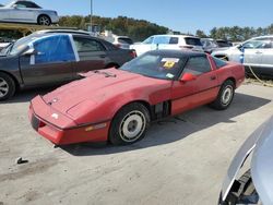 Vehiculos salvage en venta de Copart Windsor, NJ: 1987 Chevrolet Corvette