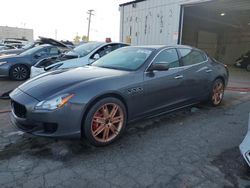 Maserati salvage cars for sale: 2016 Maserati Quattroporte S