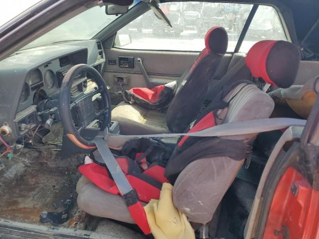 1986 Pontiac Sunbird GT