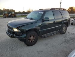 Chevrolet Tahoe salvage cars for sale: 2002 Chevrolet Tahoe K1500