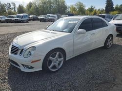 Mercedes-Benz e-Class salvage cars for sale: 2009 Mercedes-Benz E 350