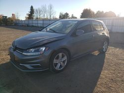 Salvage cars for sale from Copart Bowmanville, ON: 2019 Volkswagen Golf S