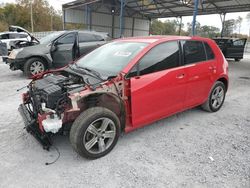 Volkswagen Golf salvage cars for sale: 2015 Volkswagen Golf TDI