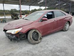 Vehiculos salvage en venta de Copart Cartersville, GA: 2017 Toyota Camry LE