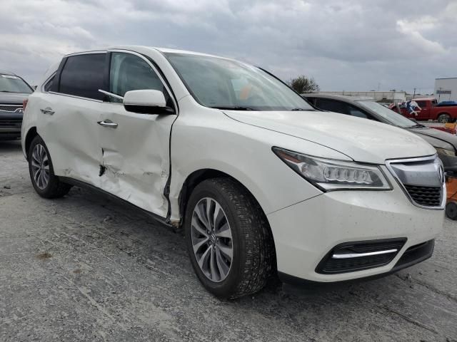 2016 Acura MDX Technology