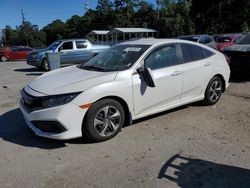 Honda salvage cars for sale: 2021 Honda Civic LX